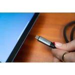 Verbatim Braided USB 2.0 Cable USB-C male - USB-C 100W Μαύρο 1.2m (31846) - Image 2