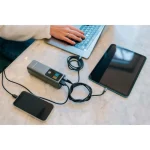 Verbatim Braided USB 2.0 Cable USB-C male - USB-C 100W Μαύρο 1.2m (31846) - Image 3