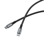 Verbatim Braided USB 2.0 Cable USB-C male - USB-C 100W Μαύρο 1.2m (31846) - Image 4