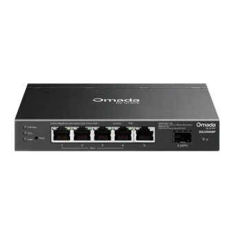 TP-LINK SG2206MP v1 Managed L2 PoE+ Switch με 6 Θύρες Gigabit (1Gbps) Ethernet και 6 SFP Θύρες