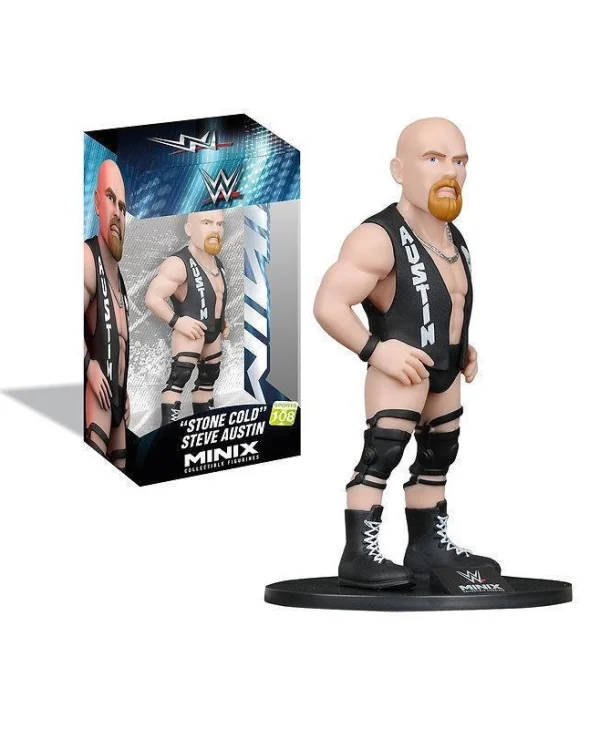 Wwe Stone Cold Steve Austin Figure Minix 12cm 20485