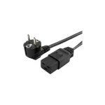 Lanberg IEC C19 / IEC C20 / Schuko - IEC C19 / IEC C20 / Schuko / IEC 320 Cable 1.8m Μαύρο CA-C19C-10CC-0018-BK - Image 3