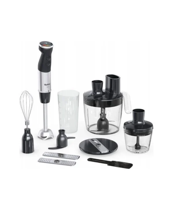 Tefal Quickchef Ραβδομπλέντερ με Ανοξείδωτη Ράβδο 1000W Ασημί HB67G830