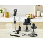 Tefal Quickchef Ραβδομπλέντερ με Ανοξείδωτη Ράβδο 1000W Ασημί HB67G830 - Image 10