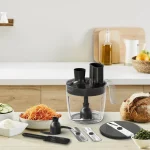 Tefal Quickchef Ραβδομπλέντερ με Ανοξείδωτη Ράβδο 1000W Ασημί HB67G830 - Image 11