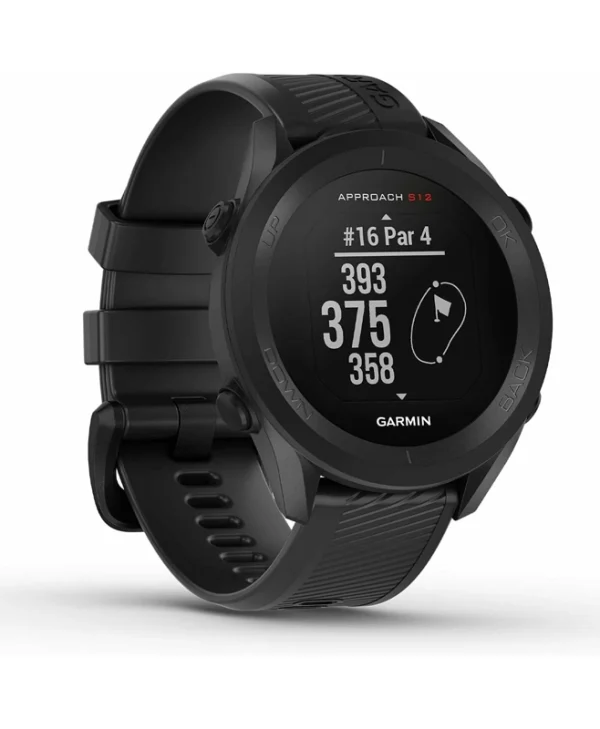 Garmin Approach S12 Smartwatch (Μαύρο) 010-02472-10