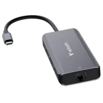Verbatim USB-C Docking Station με HDMI 4K PD Ethernet Γκρι (32157) - Image 3
