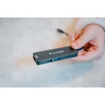 Verbatim USB-C Docking Station με HDMI 4K PD Γκρι (32155) - Image 5