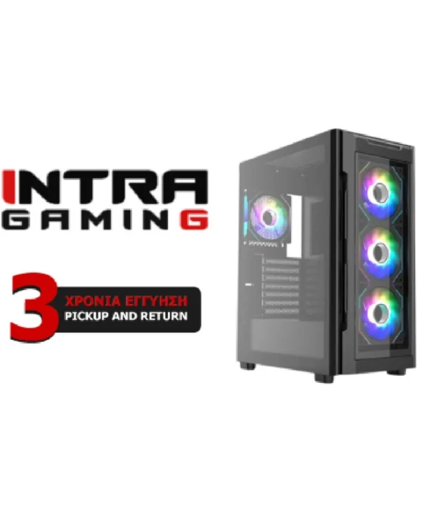 Intra Pc AMD Gaming Gaming Desktop PC (Ryzen 5-5500/16GB DDR4/512GB SSD/GeForce RTX 5050/No OS) ΠΡΟΣΥ00066755
