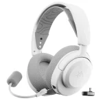 SteelSeries Arctis Nova 3P Ασύρματο Over Ear Gaming Headset με σύνδεση Bluetooth / USB Λευκό 61687