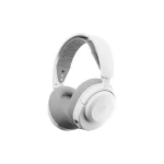 SteelSeries Arctis Nova 3P Ασύρματο Over Ear Gaming Headset με σύνδεση Bluetooth / USB Λευκό 61687 - Image 2