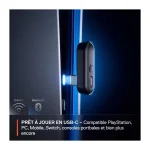 SteelSeries Arctis Nova 3P Ασύρματο Over Ear Gaming Headset με σύνδεση Bluetooth / USB Λευκό 61687 - Image 5
