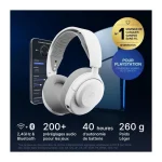 SteelSeries Arctis Nova 3P Ασύρματο Over Ear Gaming Headset με σύνδεση Bluetooth / USB Λευκό 61687 - Image 6