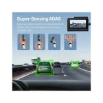 70Mai Σετ Κάμερα DVR Αυτοκινήτου 4K με Οθόνη 3" GPS για Παρμπρίζ & Κάμερα Οπισθοπορείας A810S-2 - Image 5