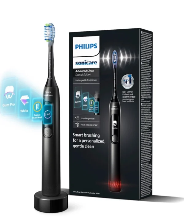 Philips Sonicare Water Flosser με Αισθητήρα Πίεσης και Θήκη Ταξιδίου Μαύρο HX3792/11
