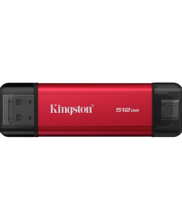 Kingston 512GB USB 3.2 SSD Stick με σύνδεση USB-C Μαύρο SPSD/512GB