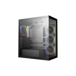Deepcool CG580 4F V2 Gaming Midi Tower Κουτί Υπολογιστή με Πλαϊνό Παράθυρο και ARGB Φωτισμό Μαύρο R-CG580-BKADA4-G-2 - Image 5