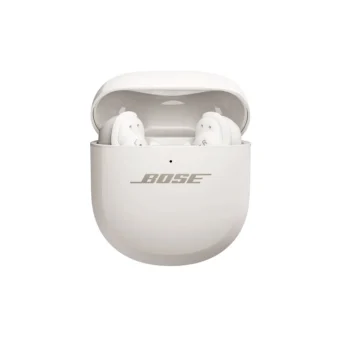 Bose QuietComfort Ultra (2nd Gen) In-ear Bluetooth Handsfree Ακουστικά με Αντοχή στον Ιδρώτα και Θήκη Φόρτισης White Smoke 896637-0020