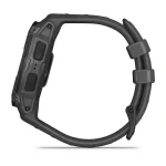 Garmin Instinct E 45mm Αδιάβροχο Smartwatch με Παλμογράφο (Black with Charcoal Band) 010-02933-00 - Image 6