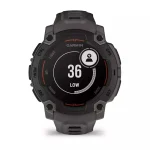 Garmin Instinct E 45mm Αδιάβροχο Smartwatch με Παλμογράφο (Black with Charcoal Band) 010-02933-00 - Image 8