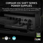 Corsair HX1500i Shift 1500W Μαύρο Τροφοδοτικό Υπολογιστή Full Modular Cybenetics Platinum CP-9020269-EU - Image 6