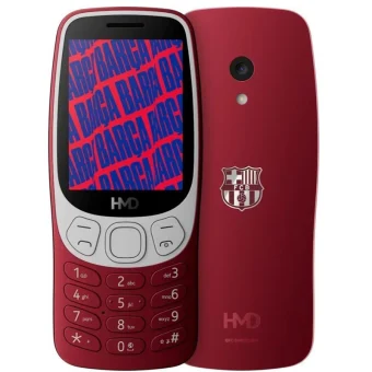 HMD Barca 3210 Dual SIM Κινητό με Κουμπιά Κόκκινο 1GF036MPB1G01