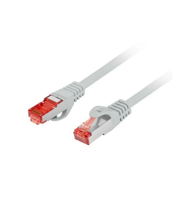 Lanberg F/FTP Cat.6 Καλώδιο Δικτύου Ethernet 5m Γκρι 1τμχ PCF6-10CU-0500-S
