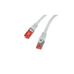 Lanberg F/UTP Cat.6 Καλώδιο Δικτύου Ethernet 1m Γκρι 1τμχ PCF6-10CU-0100-S - Image 3