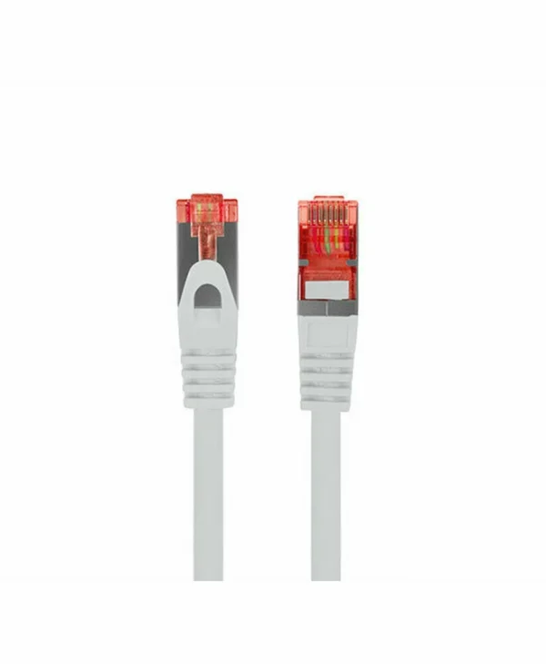 Lanberg F/UTP Cat.6 Καλώδιο Δικτύου Ethernet 2m Γκρι 1τμχ PCF6-10CU-0050-S