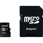 Philips FM32MP45B microSDHC 32GB Class 10 U1 V10 High Speed με αντάπτορα FM32MP45B/00 - Image 2
