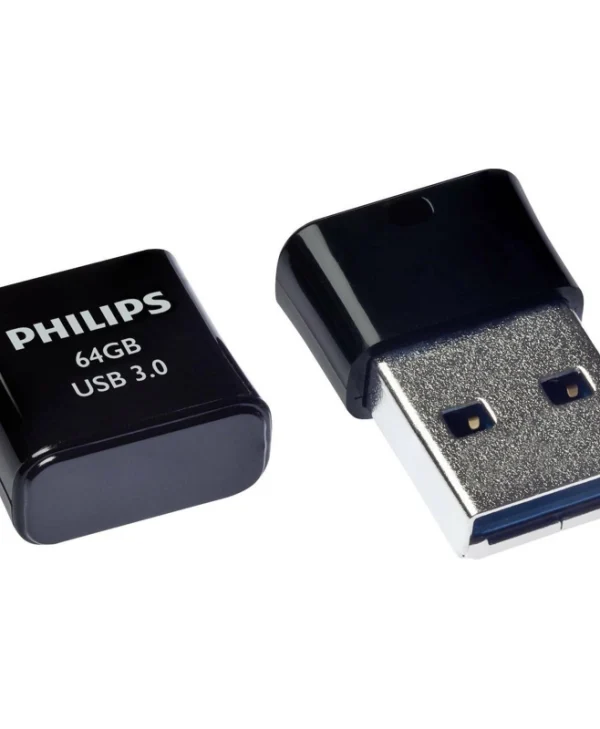 Philips Pico 64GB USB 3.0 Stick Μαύρο FM64FD90B/00