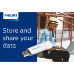 Philips Snow 32GB USB 2.0 Stick Γκρι FM32FD70D/00 - Image 8