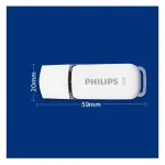 Philips Snow 32GB USB 2.0 Stick Γκρι FM32FD70D/00 - Image 11