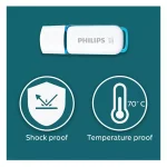 Philips Snow Edition 16GB USB 3.0 Stick Μπλε FM16FD75B/00 - Image 7