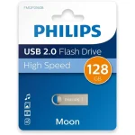 Philips Moon 128GB USB 2.0 Stick Ασημί FM12FD160B/00 - Image 2