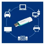 Philips Snow Edition 8GB USB 2.0 Stick Πράσινο FM08FD70B/00 - Image 11