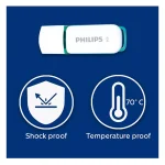 Philips Snow Edition 8GB USB 2.0 Stick Πράσινο FM08FD70B/00 - Image 12