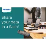 Philips Moon 128GB USB 3.1 Stick Ασημί FM12FD165B/00 - Image 4