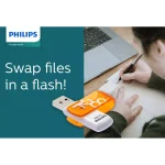 Philips Vivid Edition 128GB USB 3.0 Stick Πορτοκαλί FM12FD00B/00 - Image 3