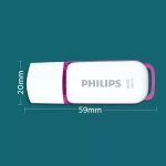 Philips Snow 64GB USB 3.1 Stick Ροζ FM64FD75B/00 - Image 6