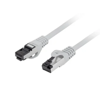 Lanberg S/FTP Cat.8.1 Καλώδιο Δικτύου Ethernet 1m Γκρι 1τμχ PCF8-10CU-0100-S