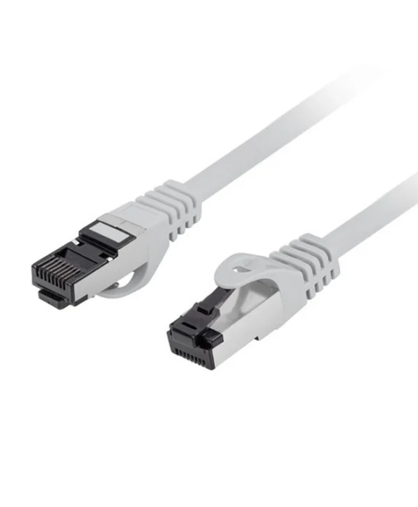 Lanberg S/FTP Cat.8.1 Καλώδιο Δικτύου Ethernet 1m Γκρι 1τμχ PCF8-10CU-0100-S
