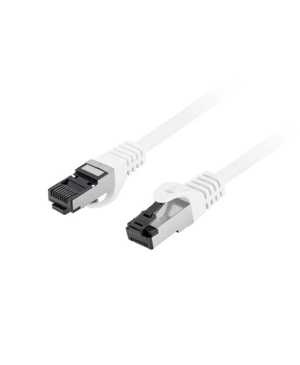 Lanberg S/FTP Cat.8.1 Καλώδιο Δικτύου Ethernet 2m Λευκό 1τμχ PCF8-10CU-0200-W