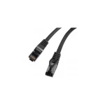 S/FTP Καλώδιο Δικτύου Ethernet 2m Μαύρο 1τμχ PCF8-10CU-0200-BK - Image 2