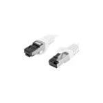 Lanberg S/FTP Cat.8.1 Καλώδιο Δικτύου Ethernet 1m Λευκό 1τμχ PCF8-10CU-0100-W