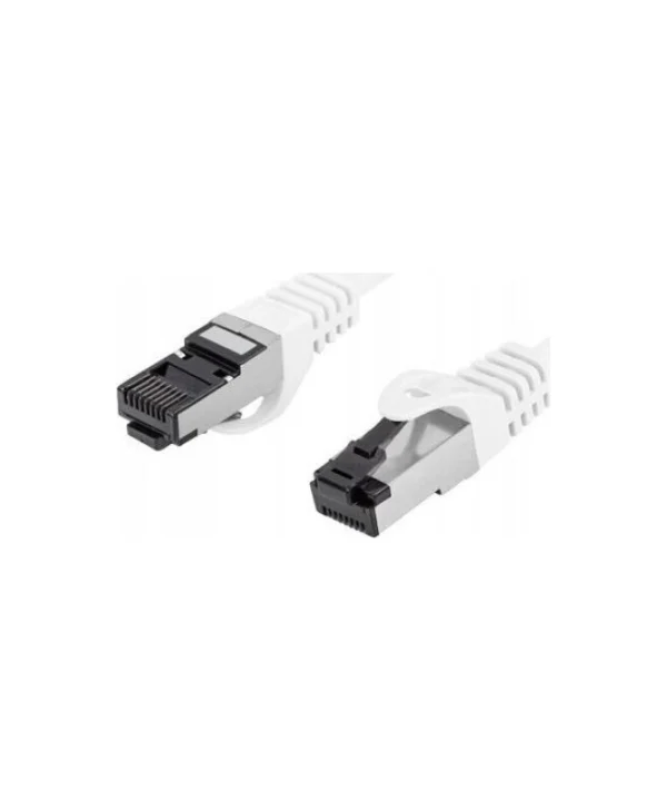 Lanberg S/FTP Cat.8.1 Καλώδιο Δικτύου Ethernet 1m Λευκό 1τμχ PCF8-10CU-0100-W