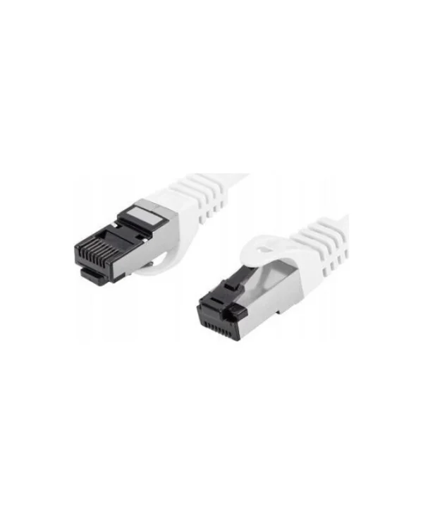 Lanberg S/FTP Cat.8.1 Καλώδιο Δικτύου Ethernet 0.25m Λευκό 1τμχ PCF8-10CU-0025-W