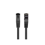 Lanberg S/FTP Cat.8.1 Καλώδιο Δικτύου Ethernet 0.25m Μαύρο 1τμχ PCF8-10CU-0025-BK - Image 2