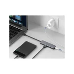 Ugreen CM195 USB-C Docking Station με HDMI 4K PD Γκρι 70411 - Image 3