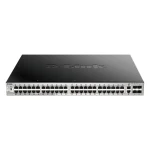 D-Link DGS-3130-54PS/E Managed L3 PoE+ Switch με 48 Θύρες Gigabit (10Gbps) Ethernet και 4 SFP Θύρες
